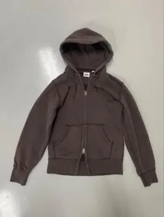 00s OLD UNIQLO ダブルジップパーカー スウェットフーディ