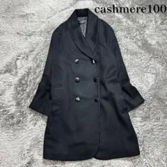 高級カシミヤ100% Ciampi Giancarlo コート ブルーグレー F - メルカリ
