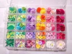 クイリング　フラワーパーツセット（ケース付き）