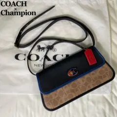 【新品未使用】COACH×Champion ショルダーバッグ 2way ロゴ