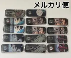 鬼滅の刃　ダイニング　お楽しみくじ　レンチキュラー台詞ロング缶バッジ　７種14個
