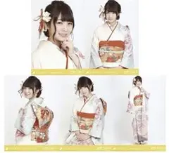 乃木坂46生写真 北野日奈子　生写真 5種コンプ　5枚　20th 成人式