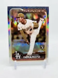 2024 Topps Chrome RC ルーキー セピア パラレル 山本由伸