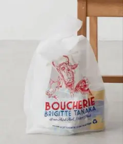 ブリジットタナカBOUCHERIE EMBROIDERY TOTE BAG/ 牛
