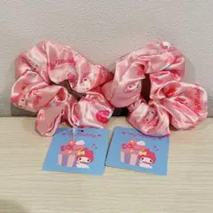 サンリオキャラクターズ　マイメロディ　ヘアゴム　シュシュ
