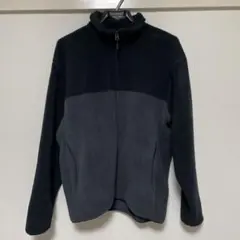 ユニクロ　フリースジャケット　ダークグレー　L