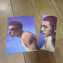 Straykids　HYUNJIN K-POP タレントカード 2枚セット