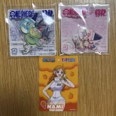 サーティーワン×ワンピース アクリルチャーム2個セット コレクションカードナミ