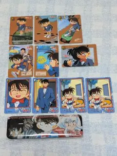名探偵コナン カードダス セット 2001年フェア缶ケース付