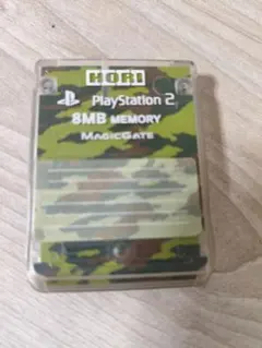 HORI PS2用 メモリーカード 8MB カモフラージュ柄