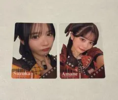 FRUITS ZIPPER 鎮西寿々歌 月足天音 クリアトレカ