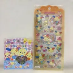 【正規品】ウサハナ ドロップジェリーシール おはじきシールフレーク セット