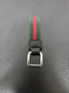 GUCCI グッチ キーリング シェリーライン レザー