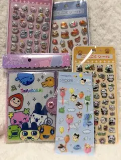 たまごっち シール帳 シールセット ぷくぷくシール キラふわシール まとめ売り