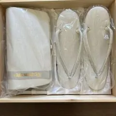 シルバー　和装草履カバンセット　最終値下げ‼️