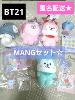 BTS★BT21★ MANG ぬいぐるみマスコット等 セット
