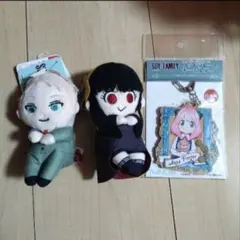 SPY×FAMILY ちょっこりさん 2個 ウッドキーホルダー1個 3点セット