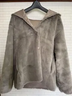 アルアバイルリバーシブルムートンショートアウター