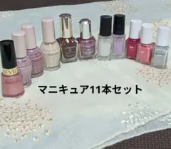 ネイルカラー11本セット