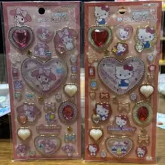 ハローキティ ジュエルシール 2シートセット