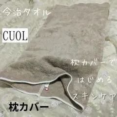 新品☆今治タオル☆とっても柔らか☆美肌ケア☆枕カバー☆ピローカバー☆グレージュ系