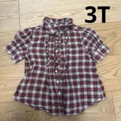 【1度のみ着用！！！！】ラルフローレン　キッズ　チェックシャツ　100