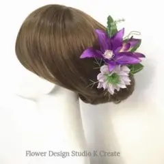 ニゲラとクレマチスのUピン（6本セット）