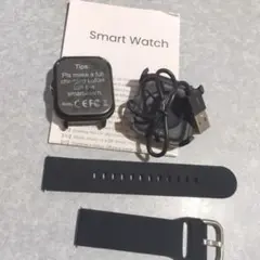 スマートウォッチ ブラック