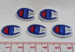 90s チャンピオン Cロゴ ミニ 目パッチ 5枚 ライオンブラザーズ製 リペア