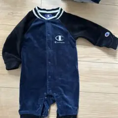 Champion ネイビー ロンパース 80サイズ
