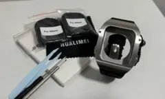 【使用1日のみ】HUALIMEI ステンレススチールバンド 44mm/45mm