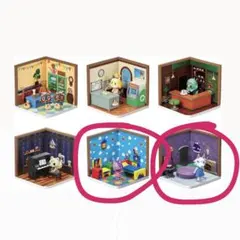 どうぶつの森リーメント　ハッピールーム　ビアンカ　ニコバン　2点セット