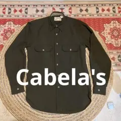 Cabela's カベラス　長袖シャツ USA M ヴィンテージ　80s
