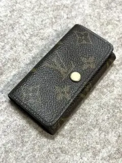 美品 ルイヴィトン モノグラム ミュルティクレ4 4連キーケース