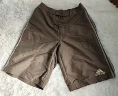 ​【adidas】訳ありアディダス ハーフパンツ スイムショーツ 水陸両用 Mのサムネイル