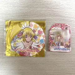 ドキドキ！プリキュア 缶バッジ キーホルダー2点セット キュアハート