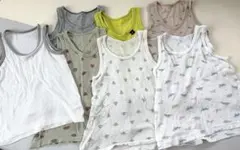 男の子　タンクトップ　メッシュ　7枚セット