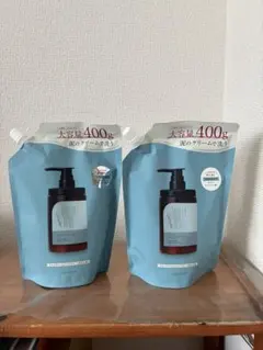 cocone クレイクリームシャンプー リペア 400g 詰替用 2個セット