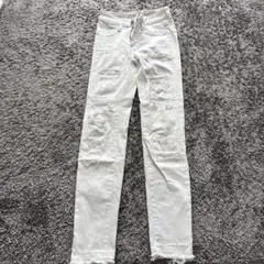 アメリカンイーグル　白スキニー　サイズ00