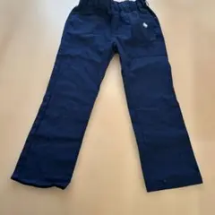中古品⭐︎POLO 長ズボン【110サイズ】ネイビーパンツ　少し埃付着ありのサムネイル