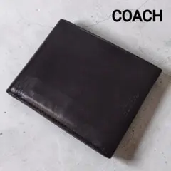 COACH オールドコーチ ヴィンテージ 長財布 ベージュ レザー インド製 