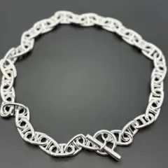 シルバー 925 シェーヌ 40cm チェーン ネックレス 刻印 銀 - メルカリ