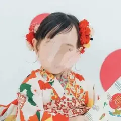 七五三　髪飾り　2点セット ヘッドアクセ　ヘッドドレス ハンドメイド