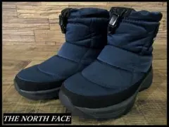 ノースフェイス NF52076 ヌプシ ブーティー スノー ブーツ 紺 23.0