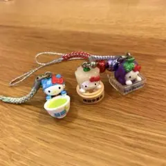 ハローキティ　ご当地　ストラップ　限定　静岡　神奈川　山梨　横浜中華街