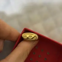 ゴールドDIESELリング
