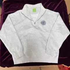 HUF グレー ジップアップトレーナー Lのサムネイル