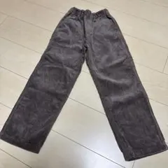 無印良品　MUJI　木の実から作ったカポック混コーデュロイ・モカブラウン