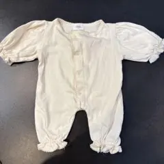 ululu クリーム色ロンパース ~66cm 定価3480円　未着用