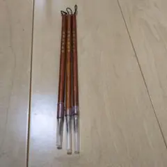 書道用具 3本セット 木製 筆先細